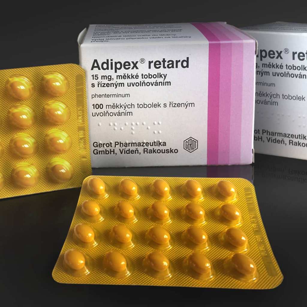 Adipex Retard 15mg dietpiller mot övervikt och fetma. Dämpa aptiten och underlättar viktnedgång.